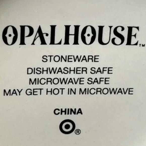 OPALHOUSE Stoneware Mug EUC Target 14 oz Plum Crumble Floral Rare - Picture 10 of 10